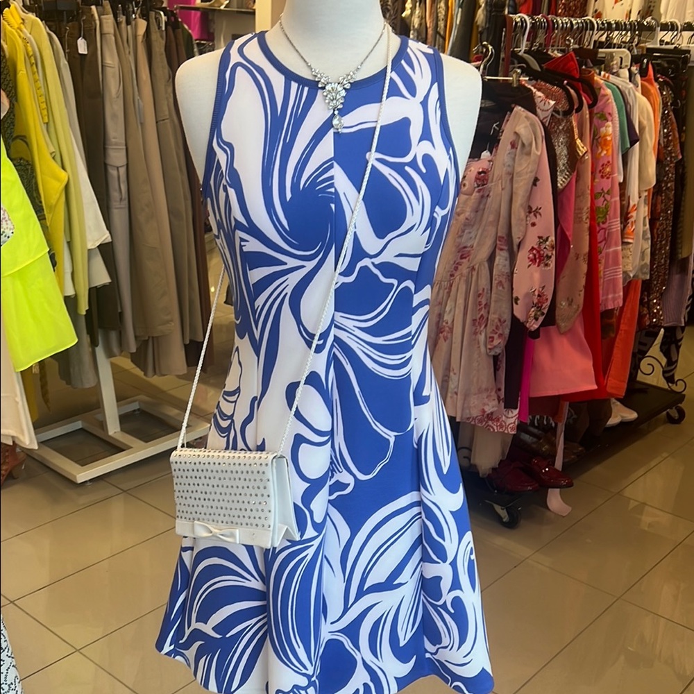 Blue & White Lilly pulitzer dress medium